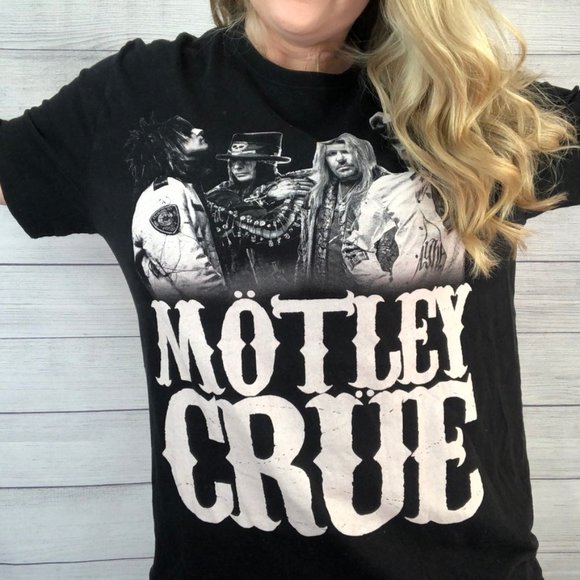 Ten Tops - Motley Crue Concert Band T-Shirt XL